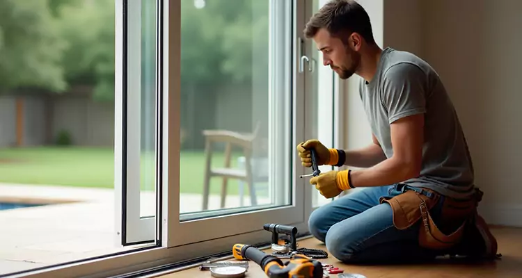 Squeaky Sliding Patio Doors in Sunnyvale, CA
