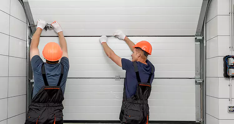 Garage Door Bottom Panel Repair in Sunnyvale, CA