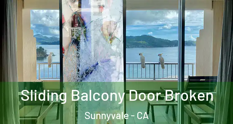  Sliding Balcony Door Broken Sunnyvale - CA